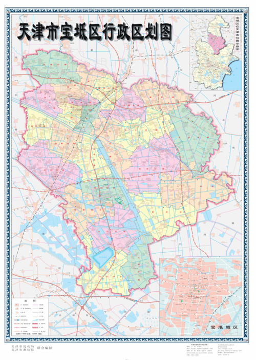 天津市最新地图揭示，北方明珠的崭新面貌与变迁